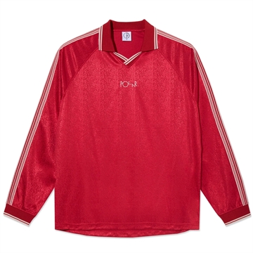 Polar Skate Co Davie LS Shirt Red